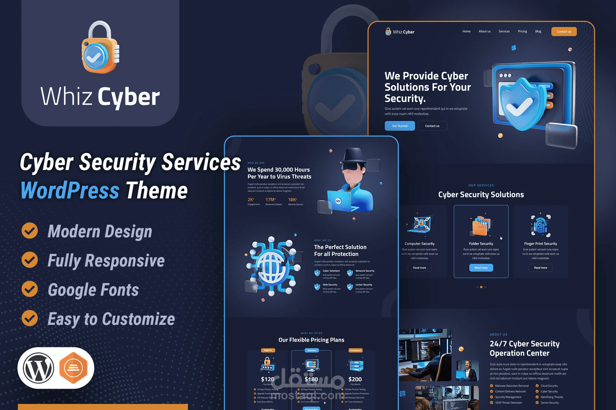 موقع Whizcyber - خدمة الأمن السيبراني