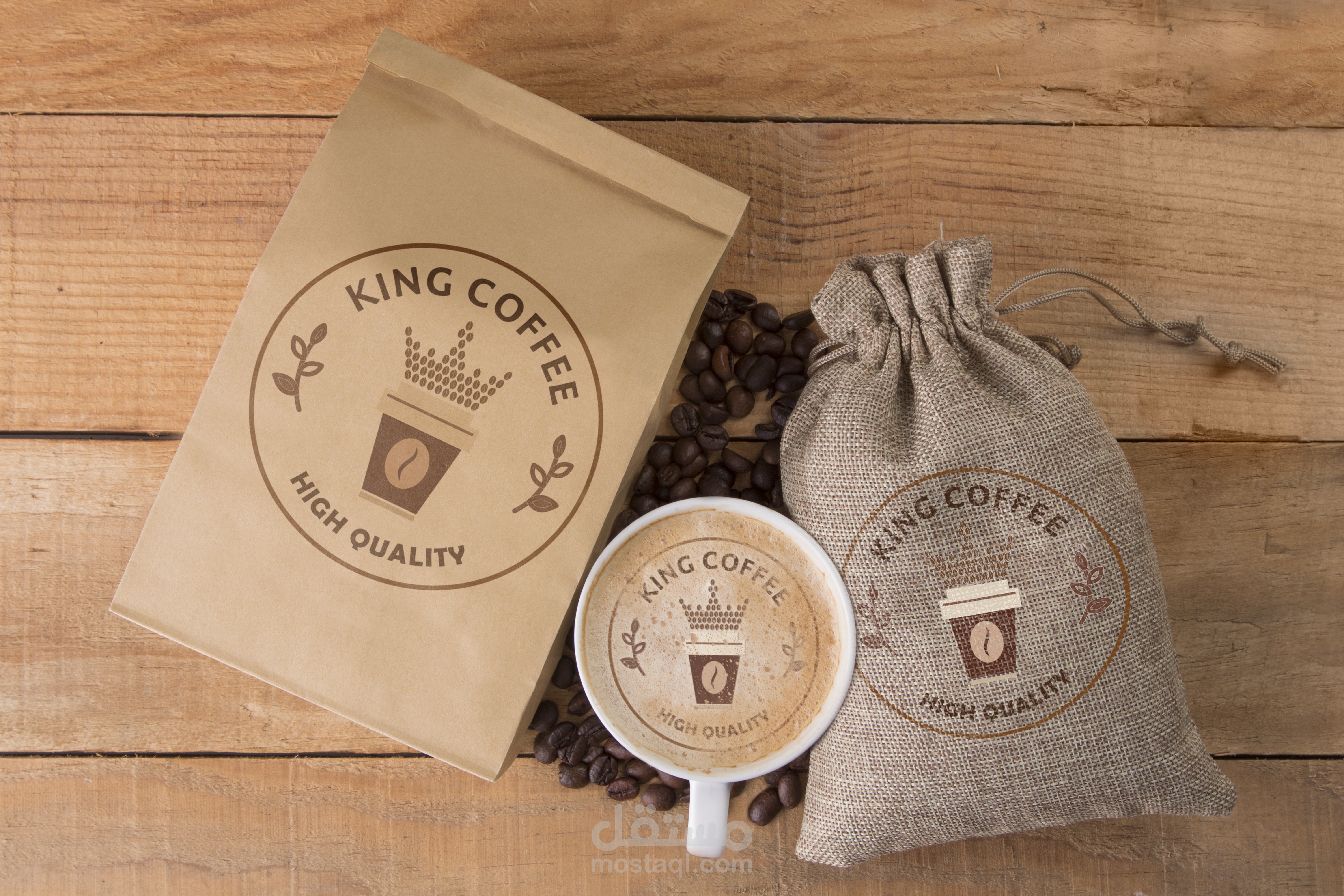 Brand for coffee shop