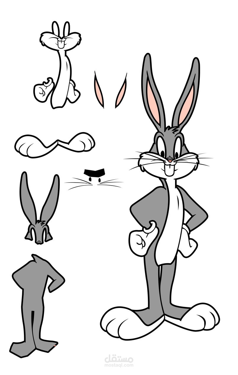 اعادة رسم شخصيات Loonly Toons