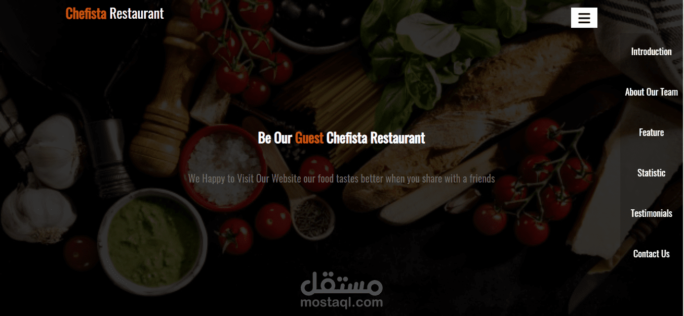 Resturant Website