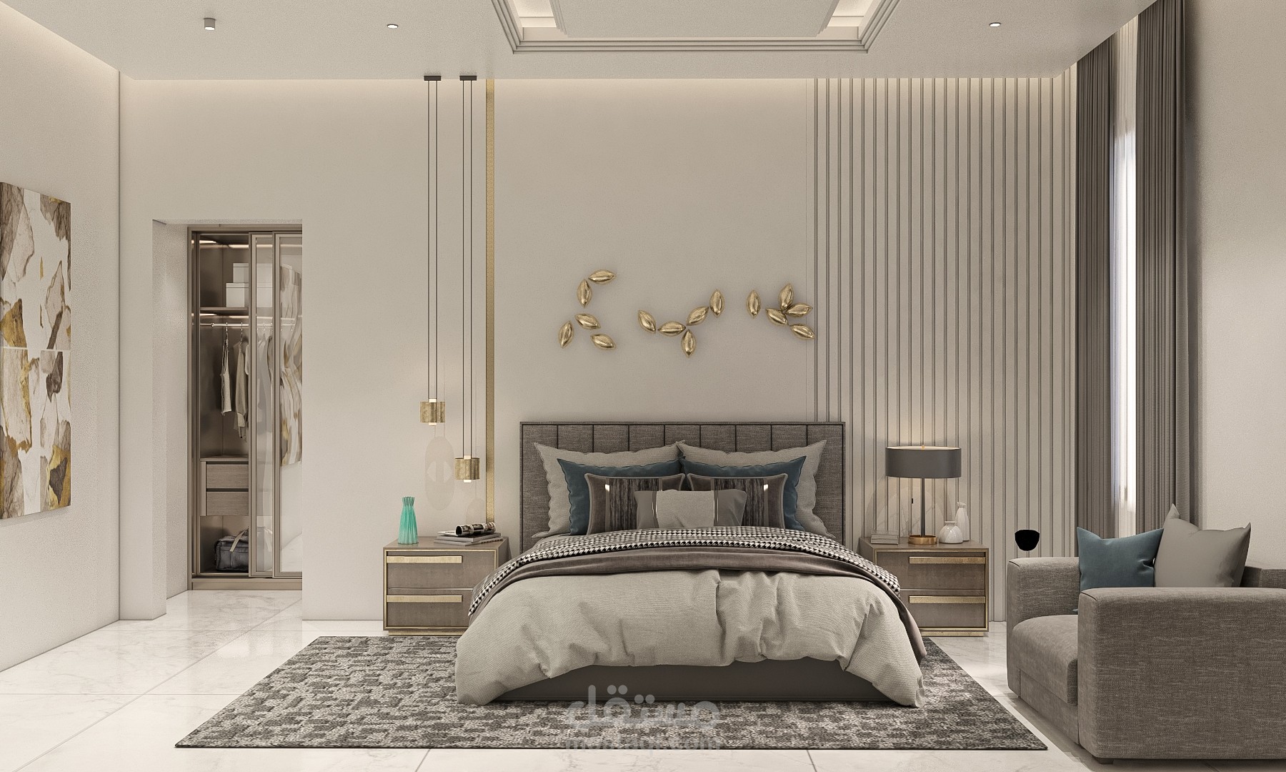 تصميم غرفة نوم ماستر