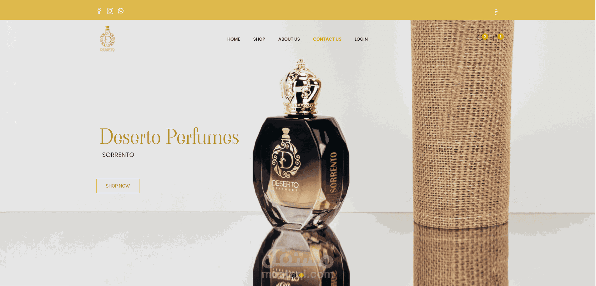 متجر للعطور اونلاين