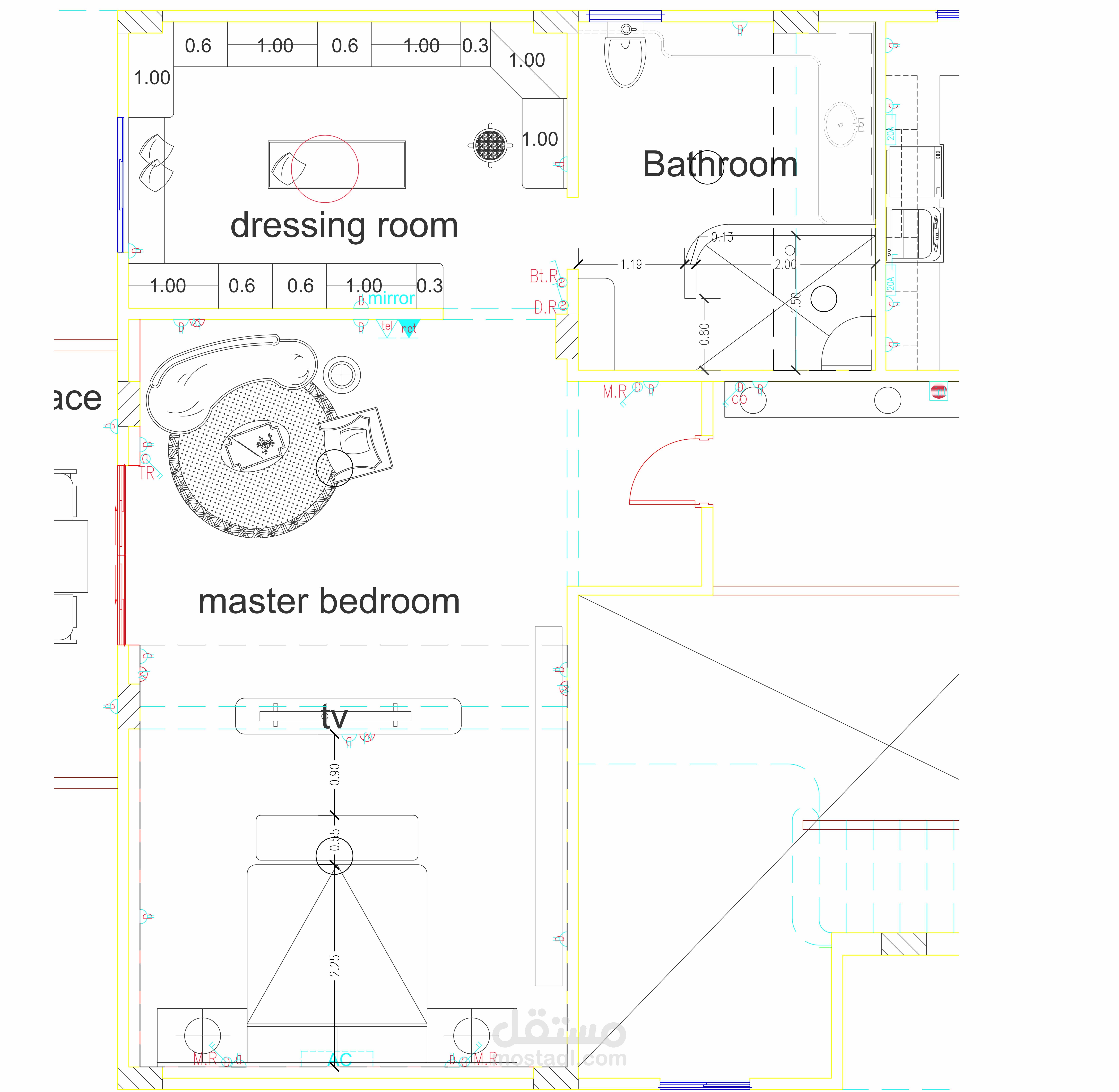 2D and 3D design in AutoCAD and preseted in photoshop and sketchup