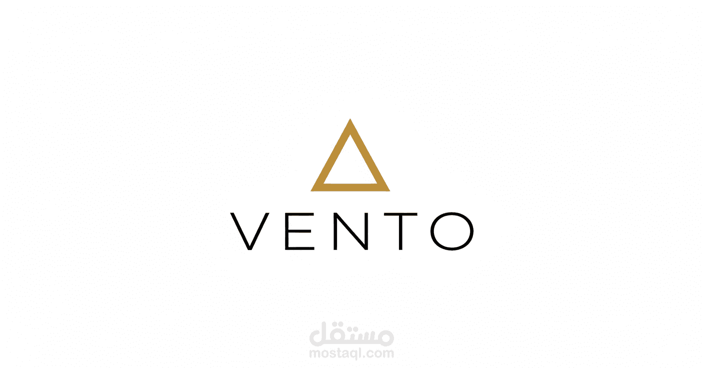 تصميم براند ملابس Vento