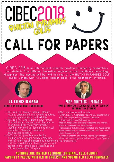 Flyer For CIBEC18 Conference