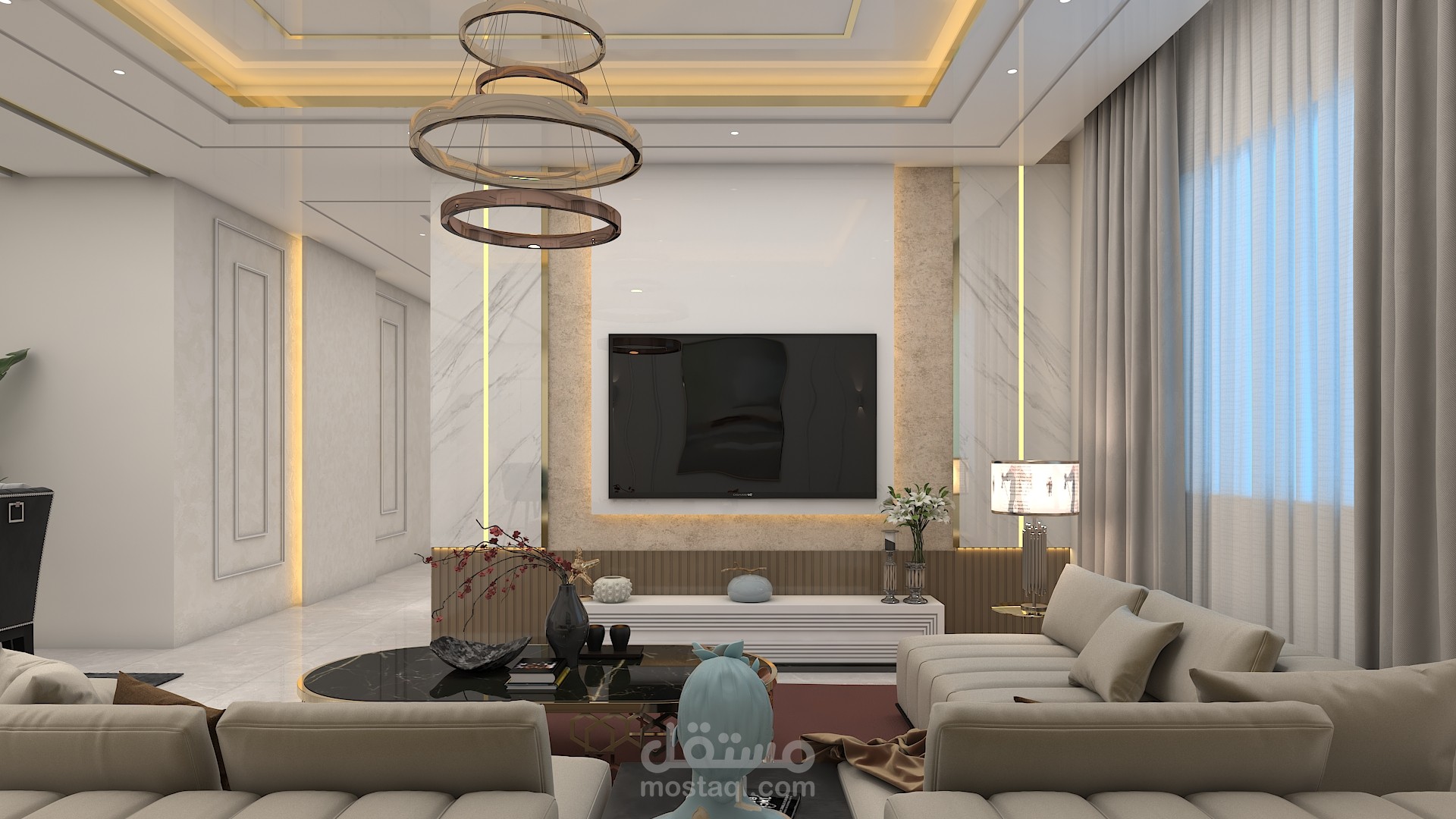 تصميم داخلي نيو كلاسيك