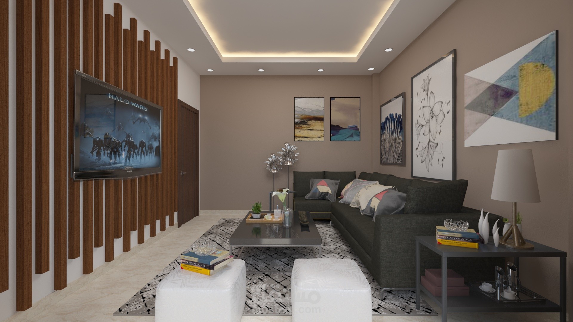 interior design flat 120 m2