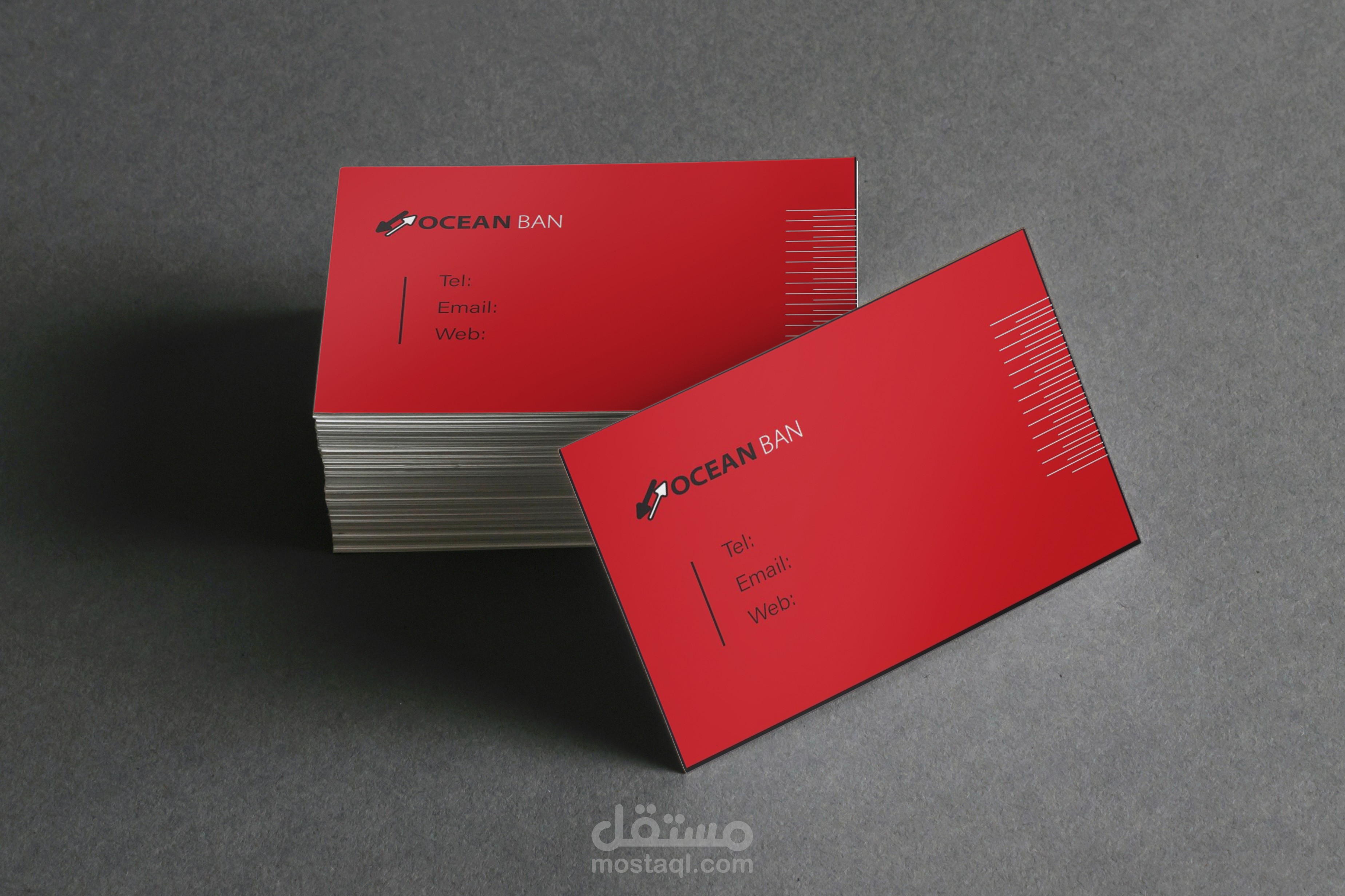 تصميم business cards