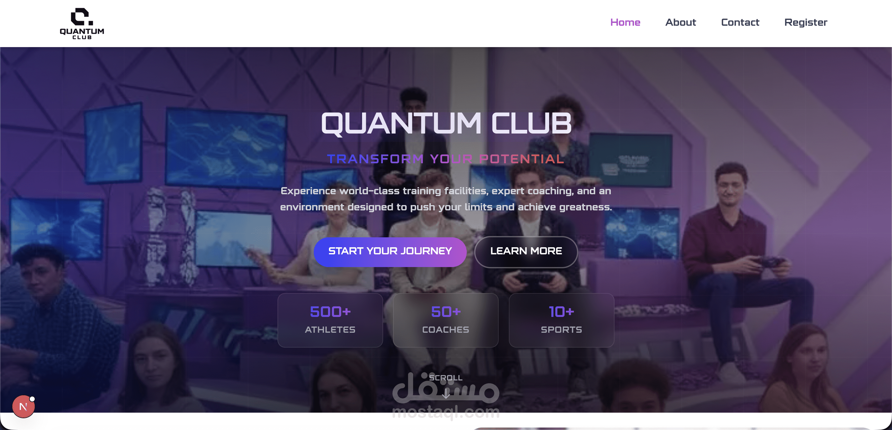 Quantum Club Website