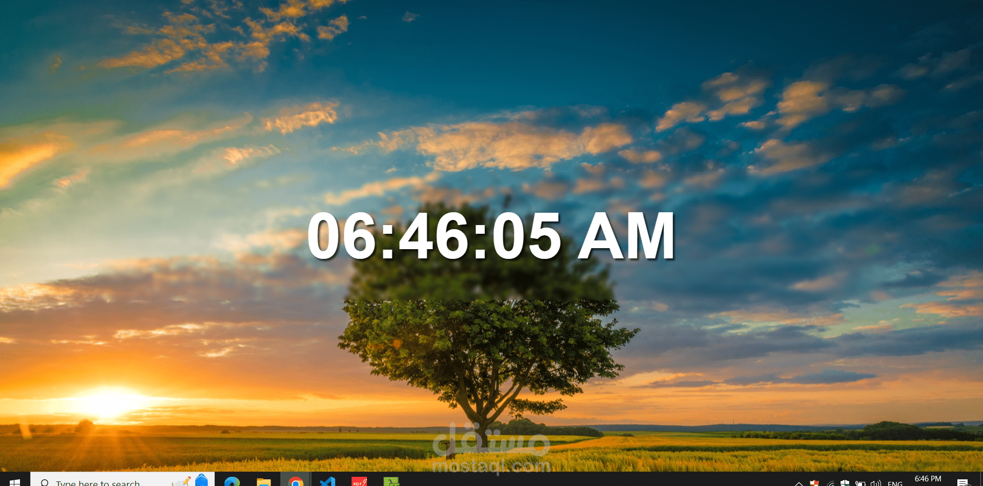 clock by react