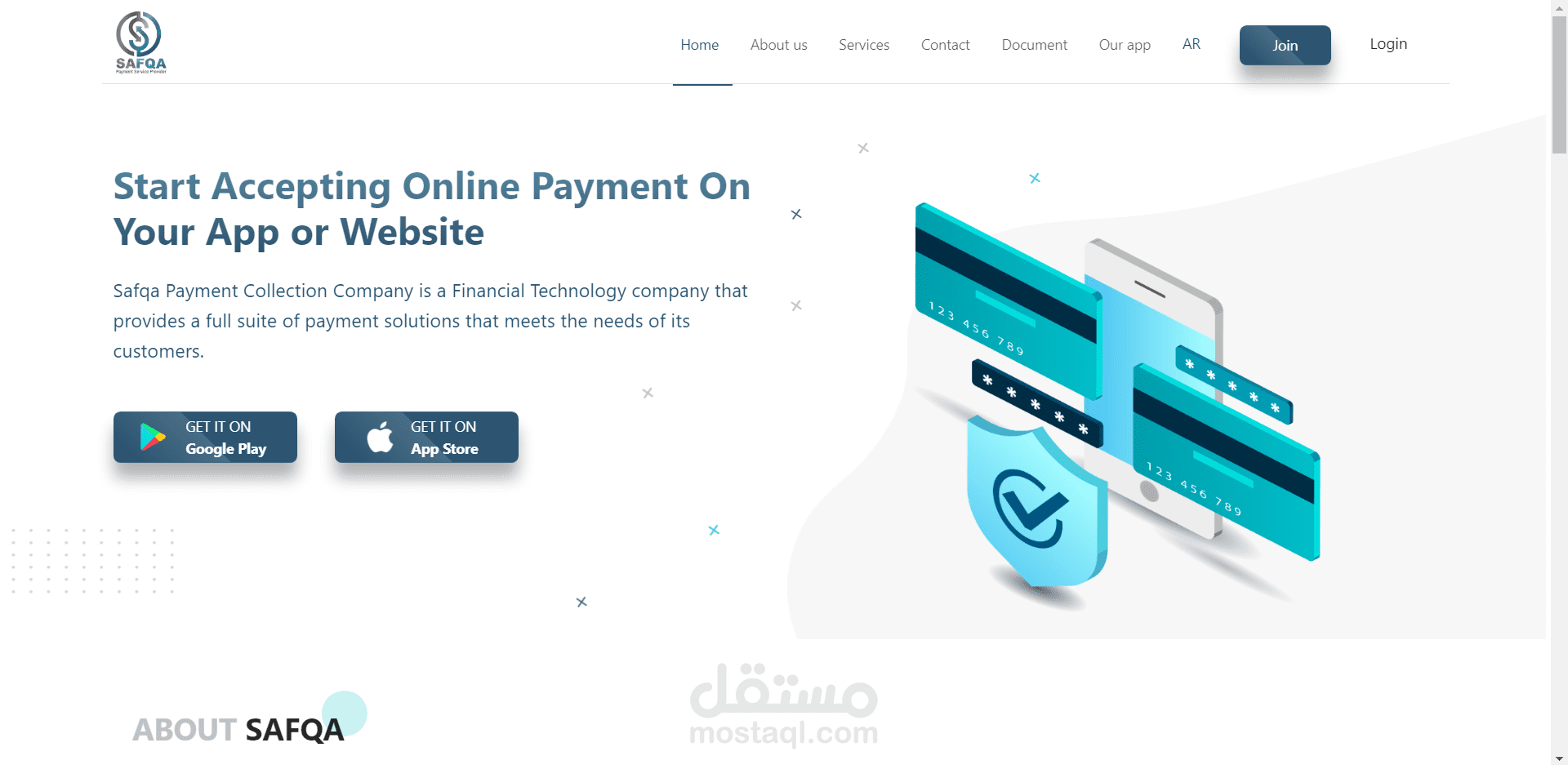 انشاء منصة دفع الكتروني باستخدام Next.js