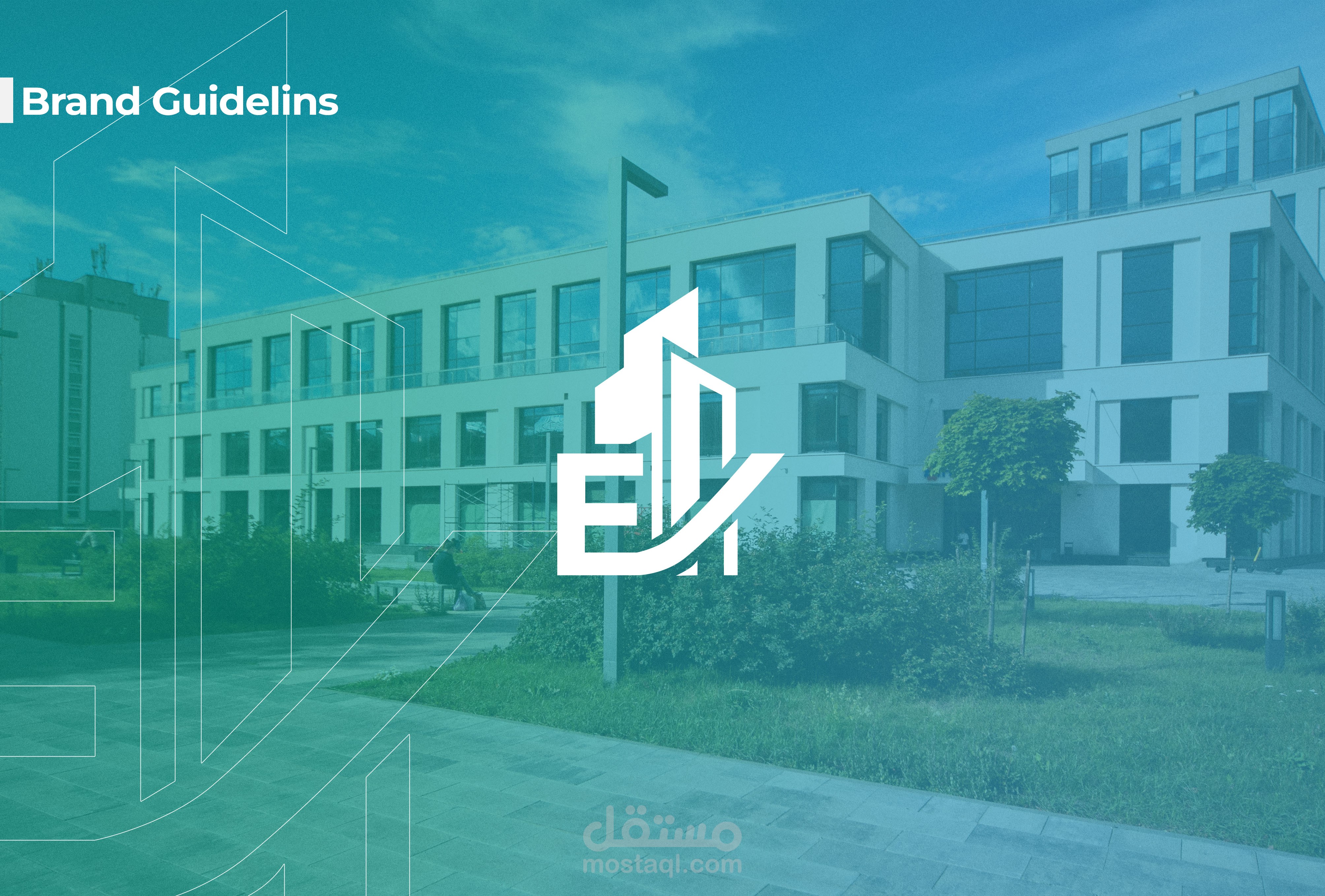 تصميم هوية بصرية متكاملة لشركة إبداع الخيال للمقاولات