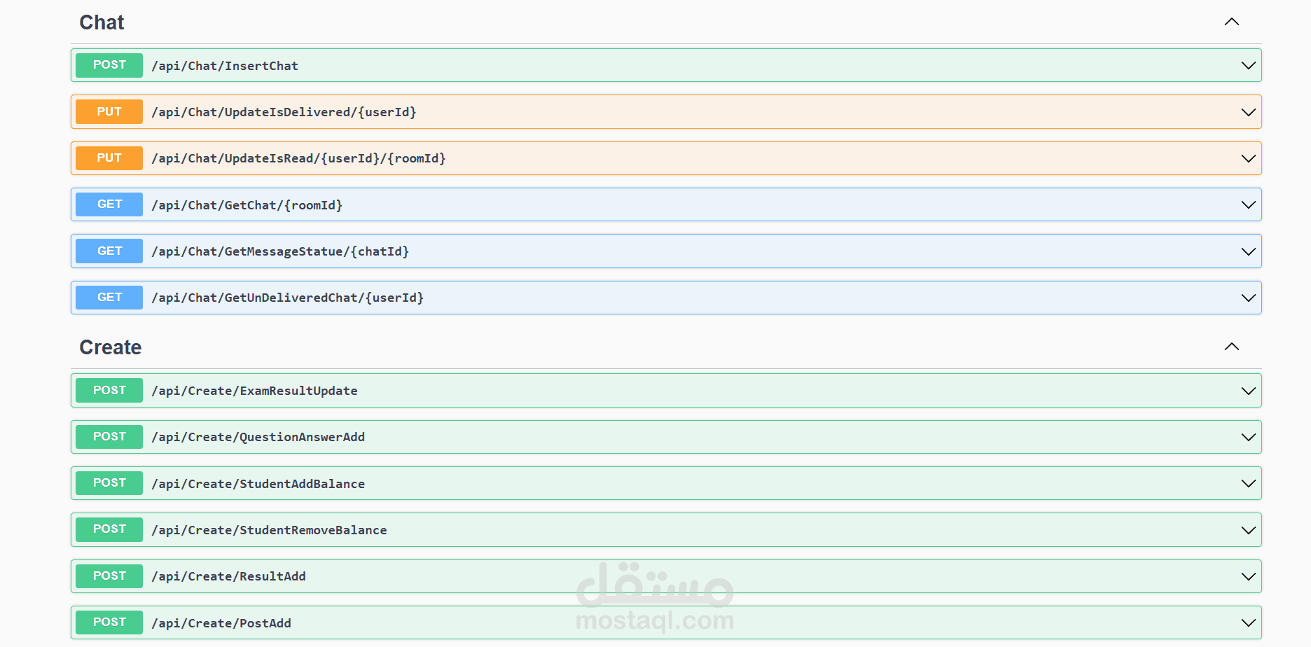 تصميم واجهة خلفية لتطبيق ومنصة تعليمية (موبايل وديسكتوب)