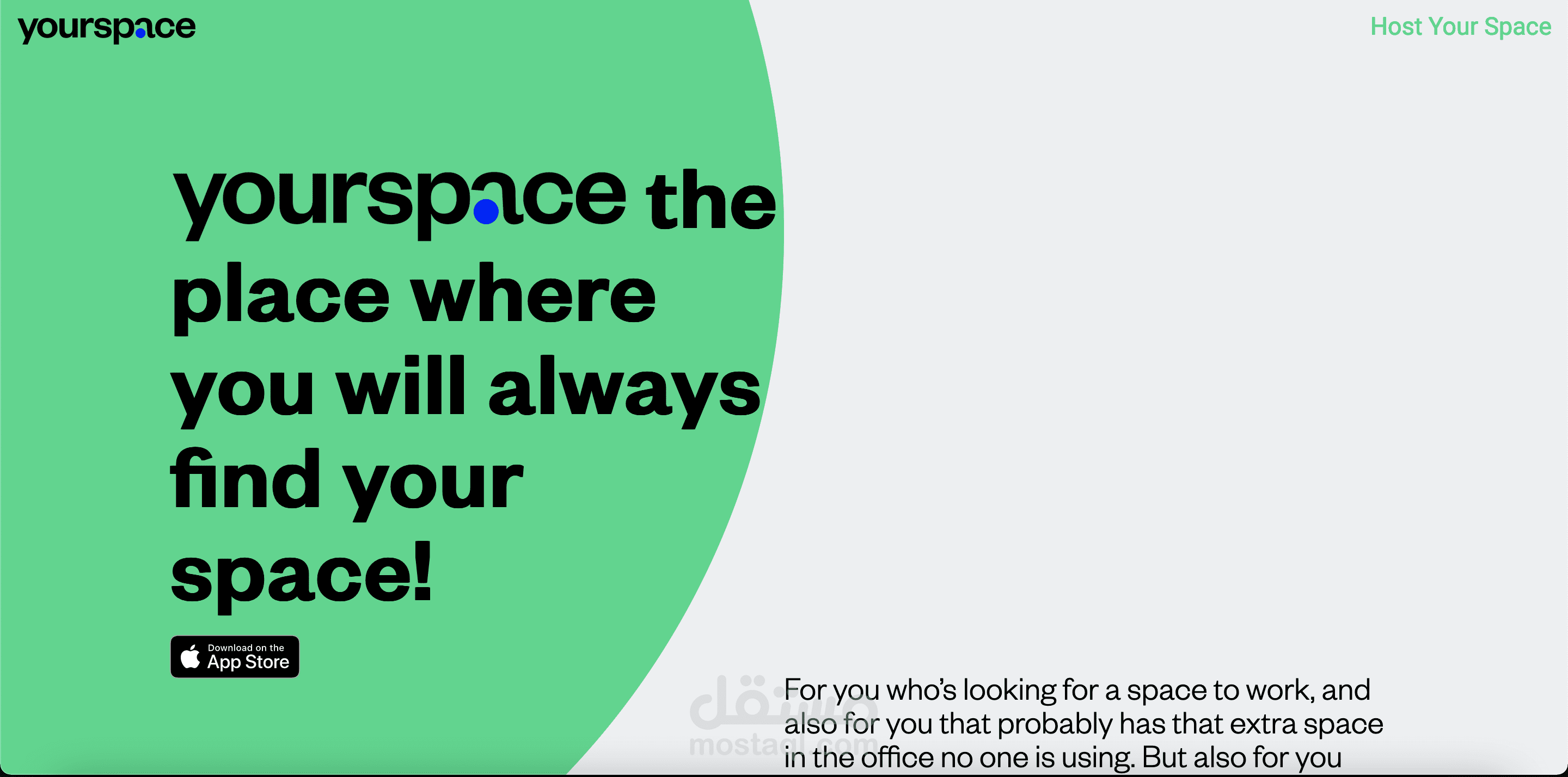 انشاء موقع yourspace.net