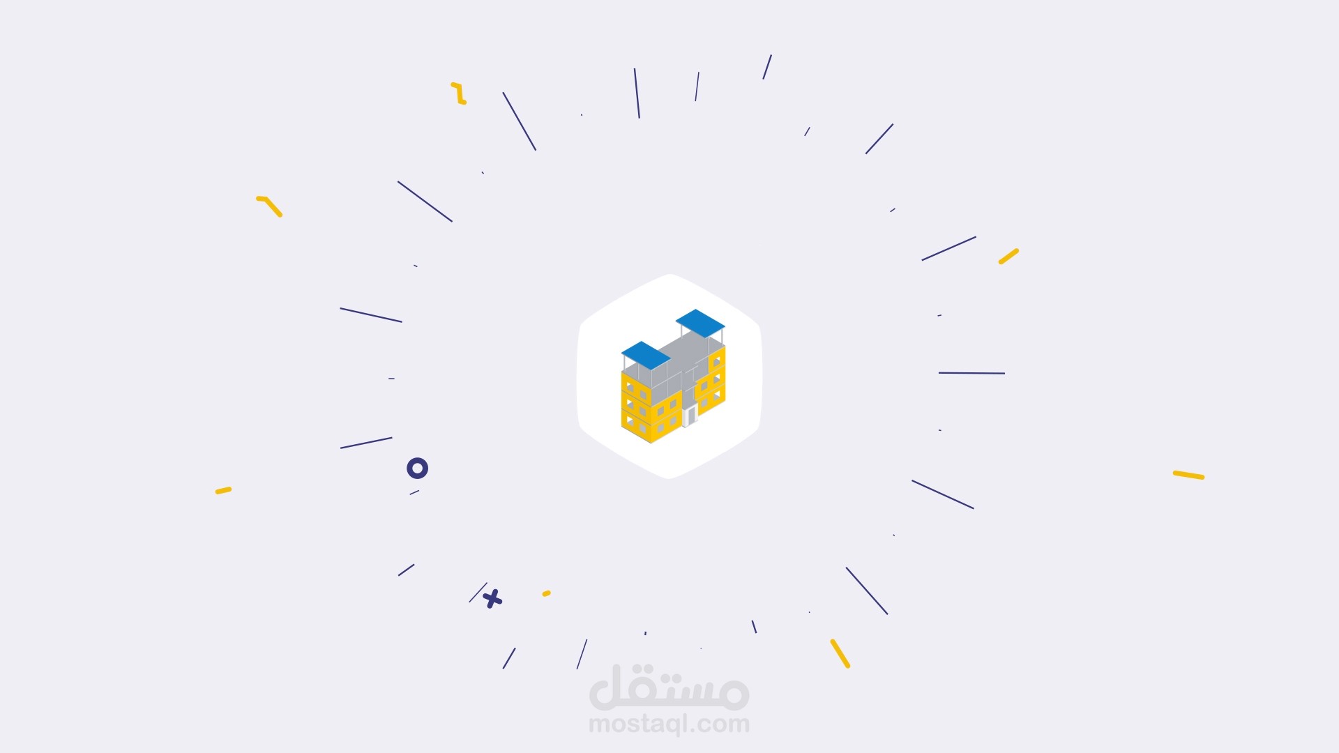 Logo intro motion graphics