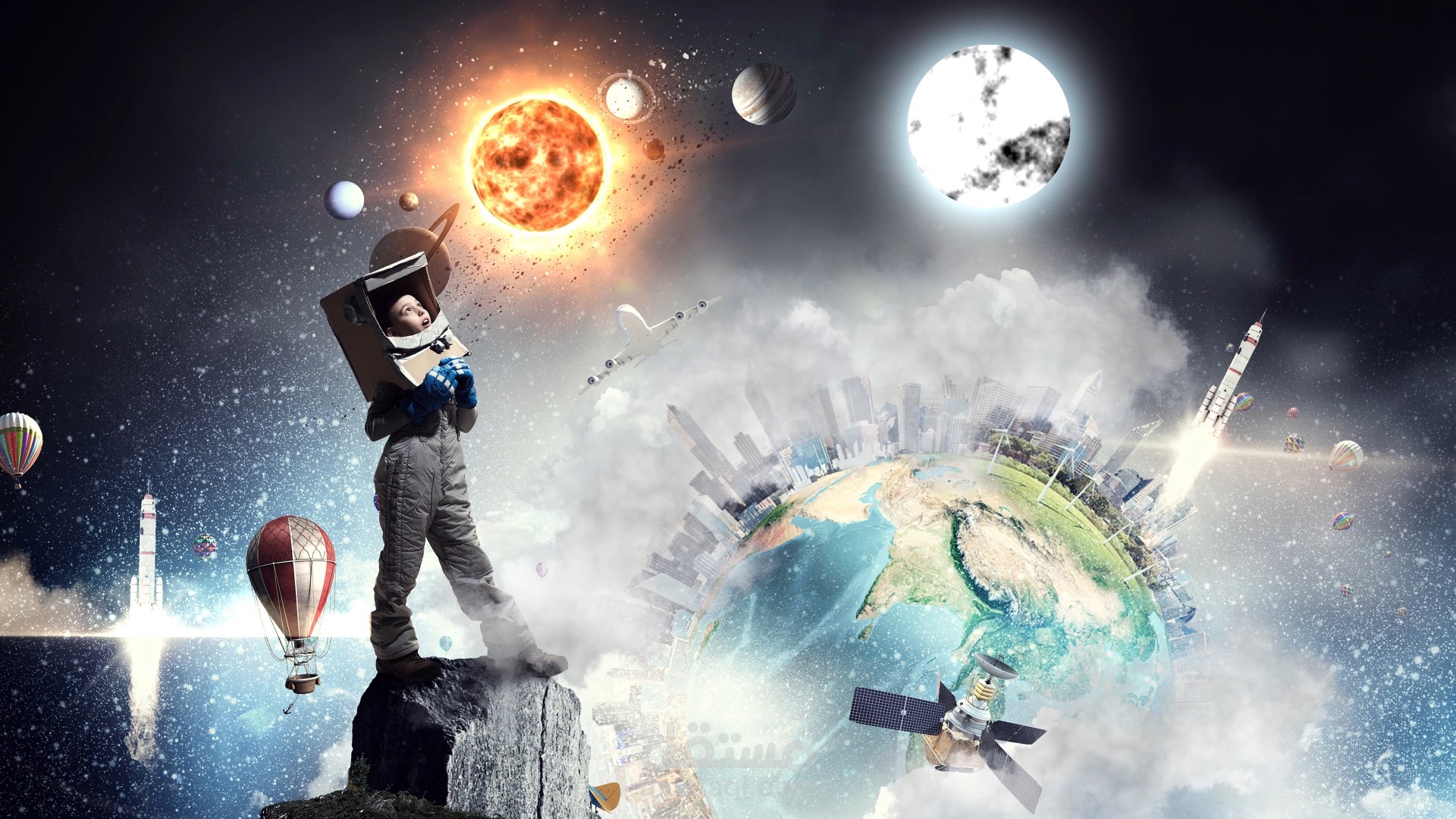 Solar System Explosion