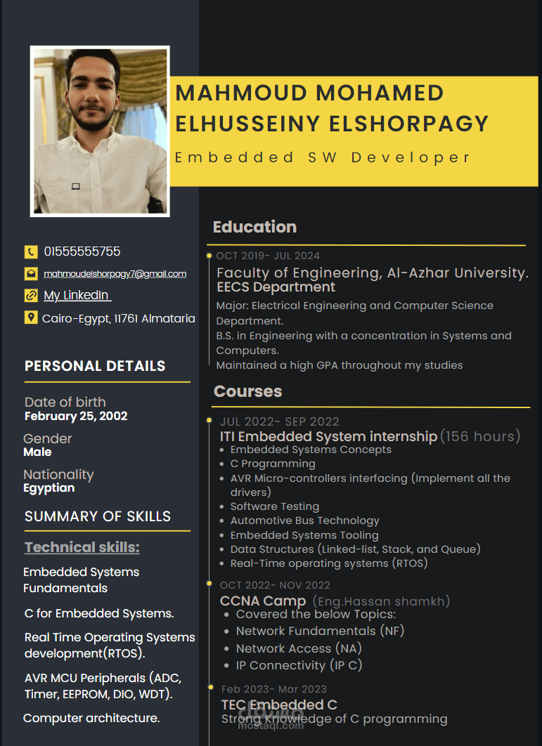 خدمة كتابة وترجمة السيرة الذاتية ورسائل التقديم