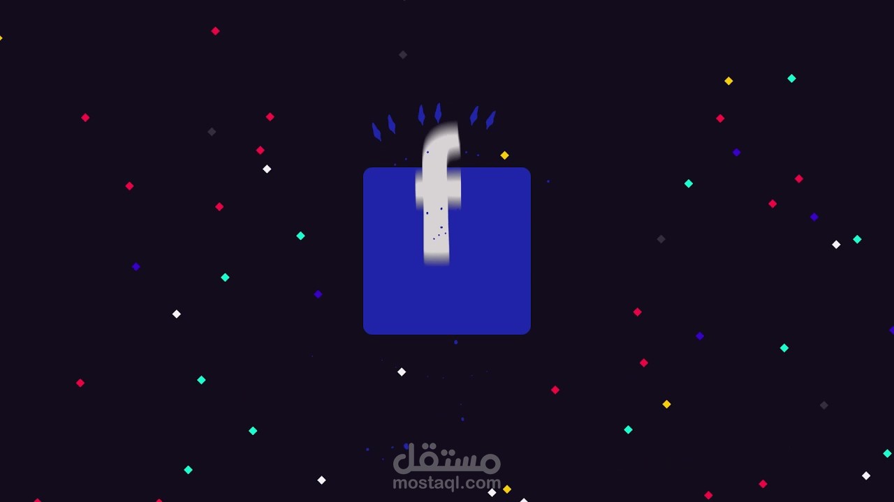 facebook logo animation