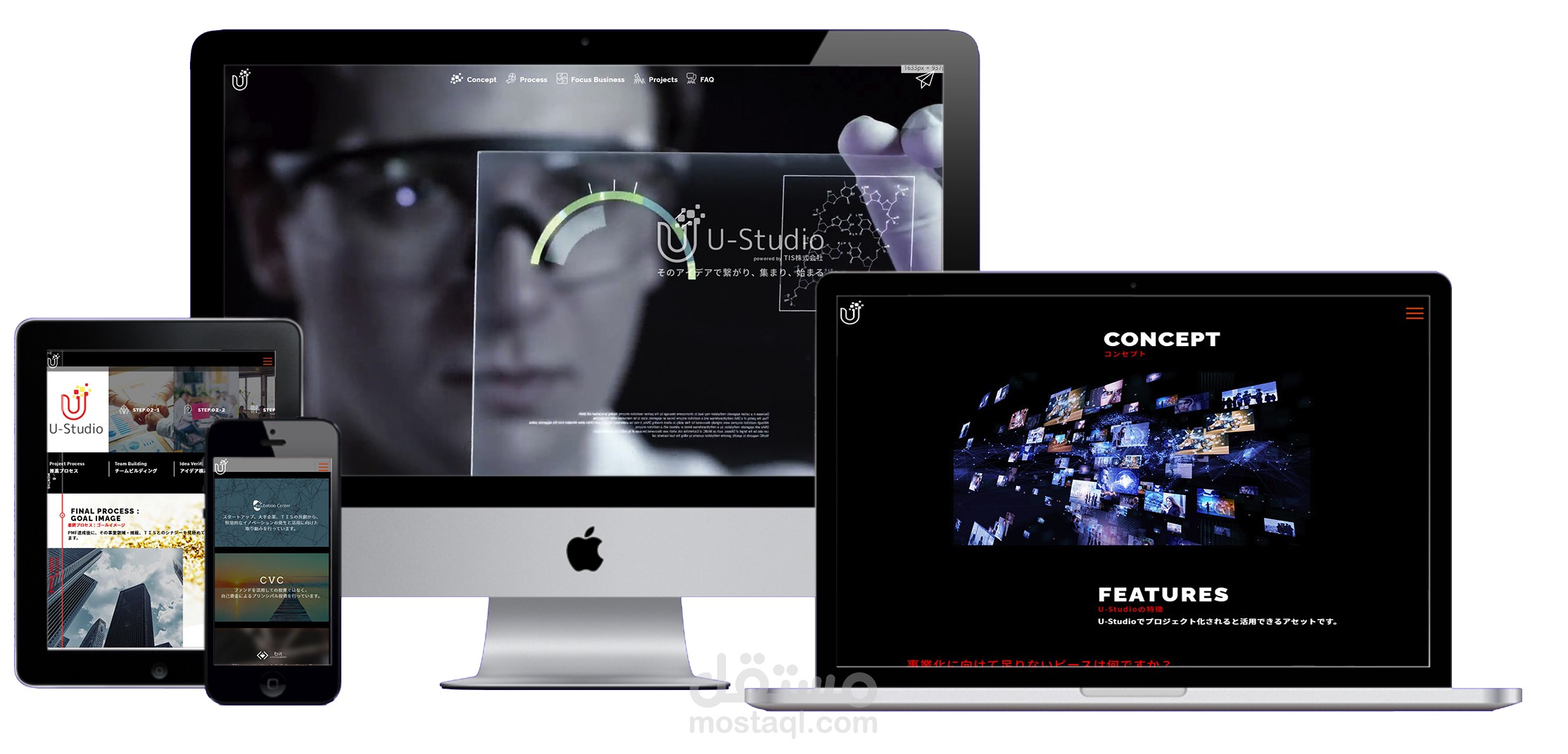 u-studio - Html & Css