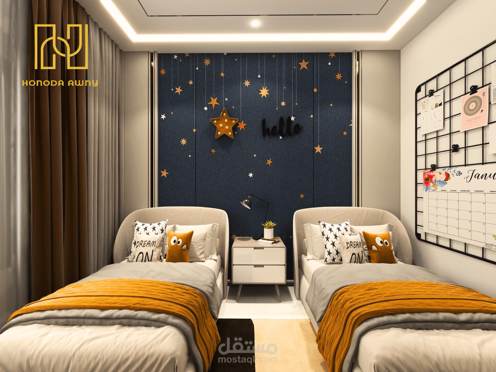 تصميم غرفة اطفال