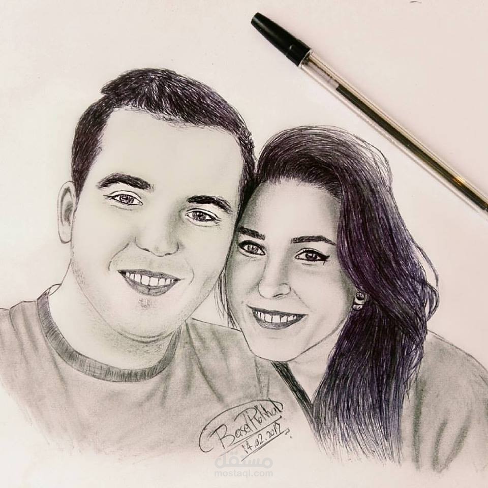 رسم اشخاص بطريقة احترافية