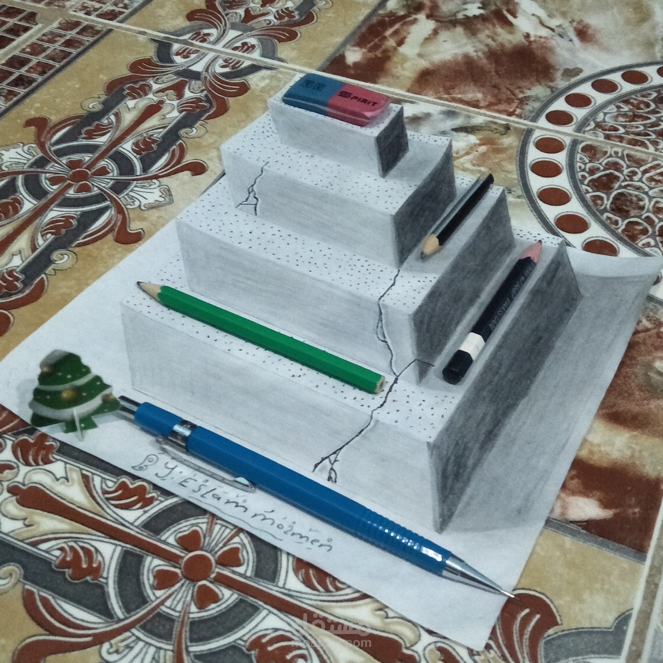 رسمة ثلاثية الأبعاد