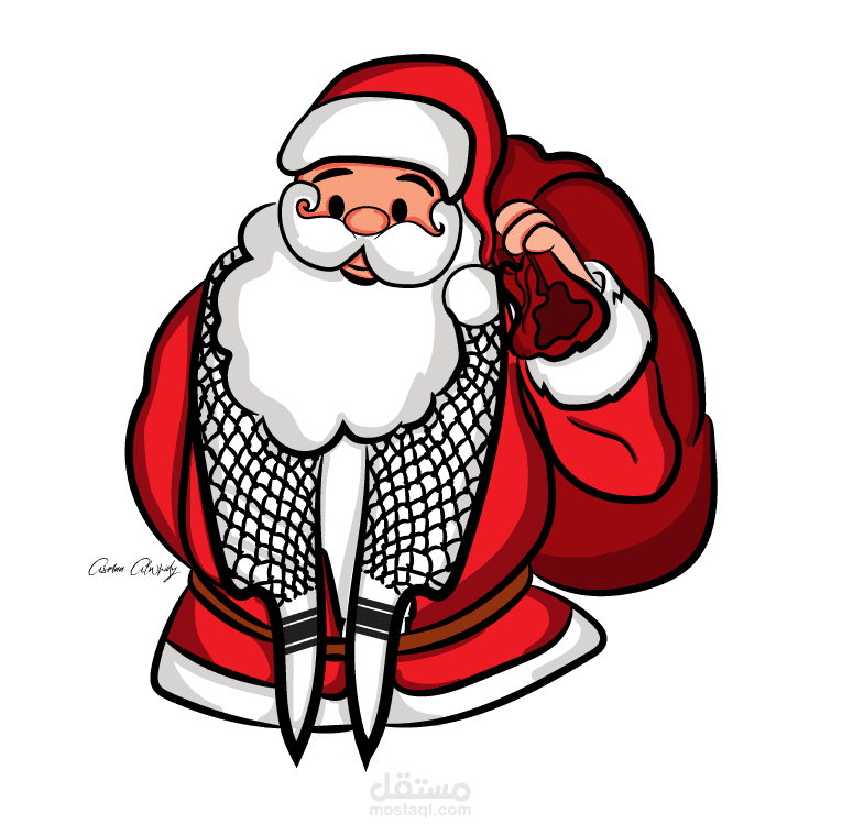 رسمتي لبابا نويل 2019 - 2020
