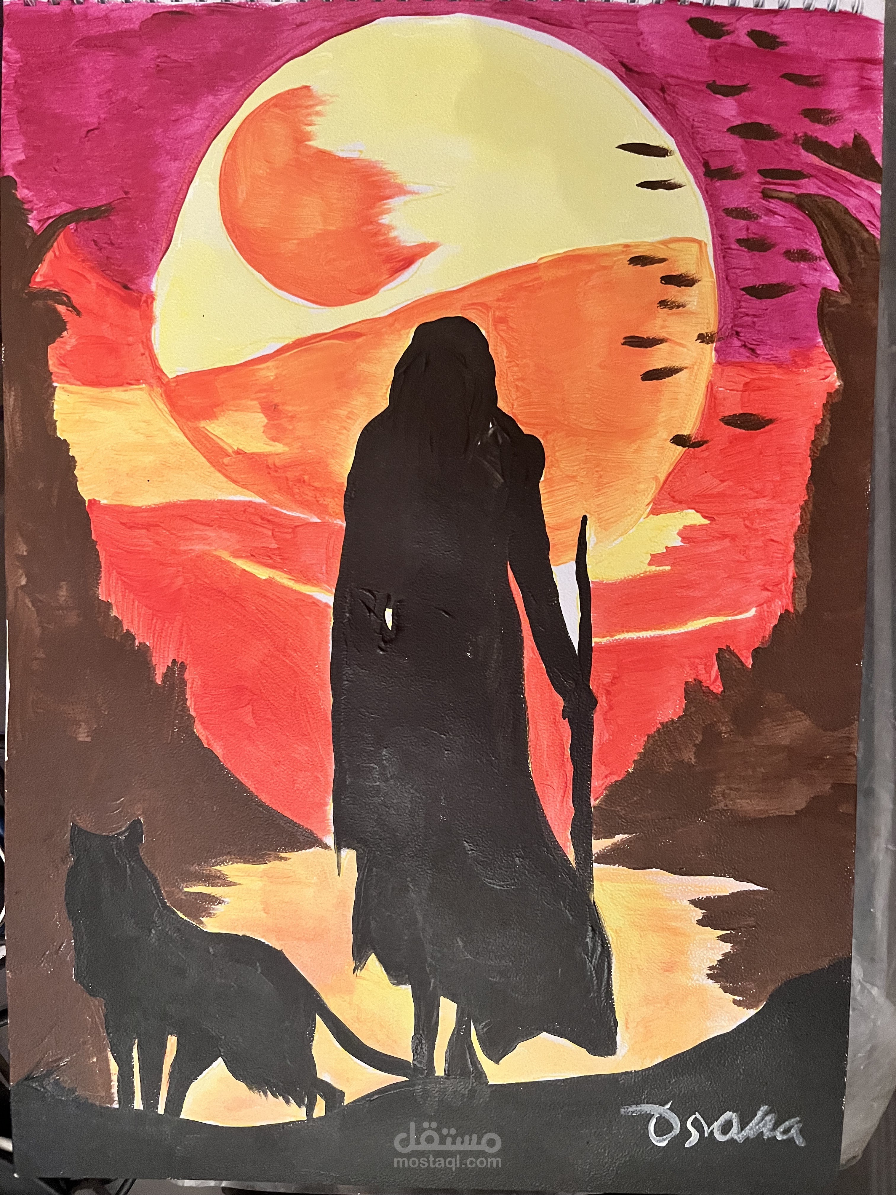 رسم لوحات بورتريه حسب الطلب