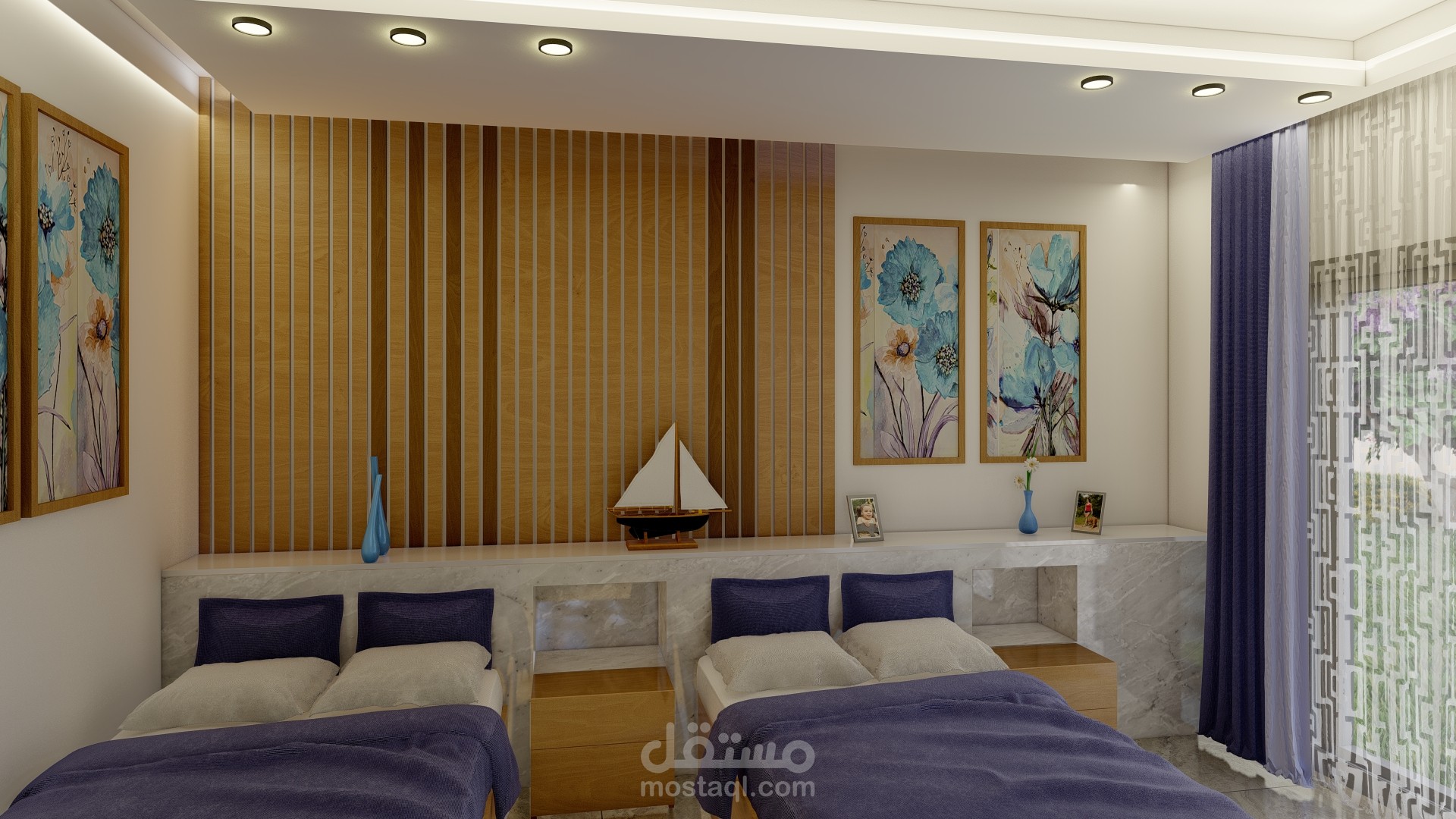 تصميم ديكور غرفة نوم