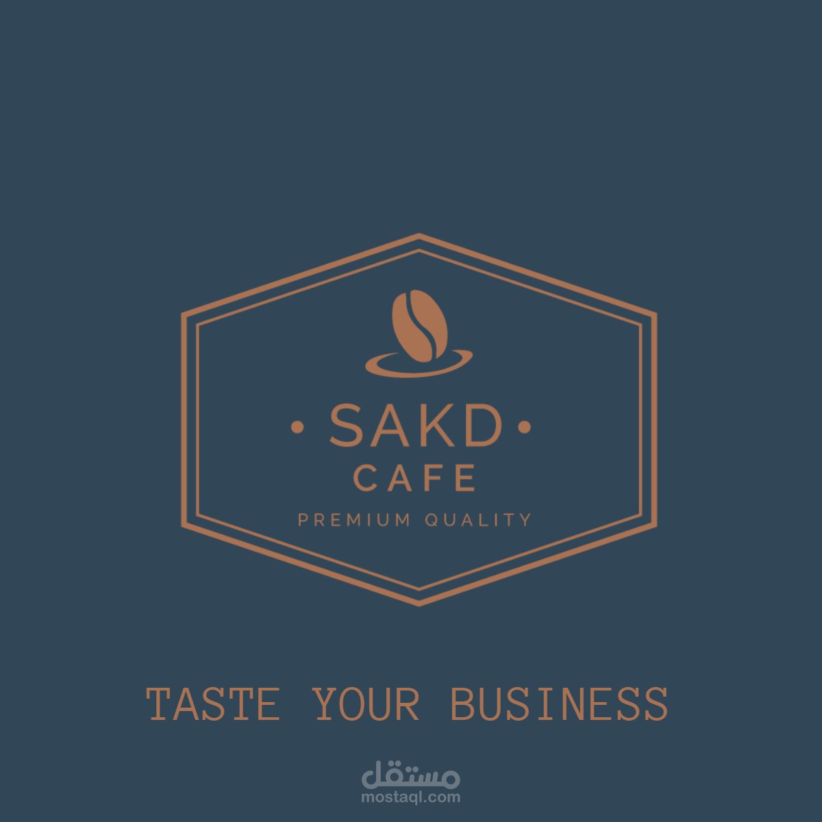 Graphic design and slogan