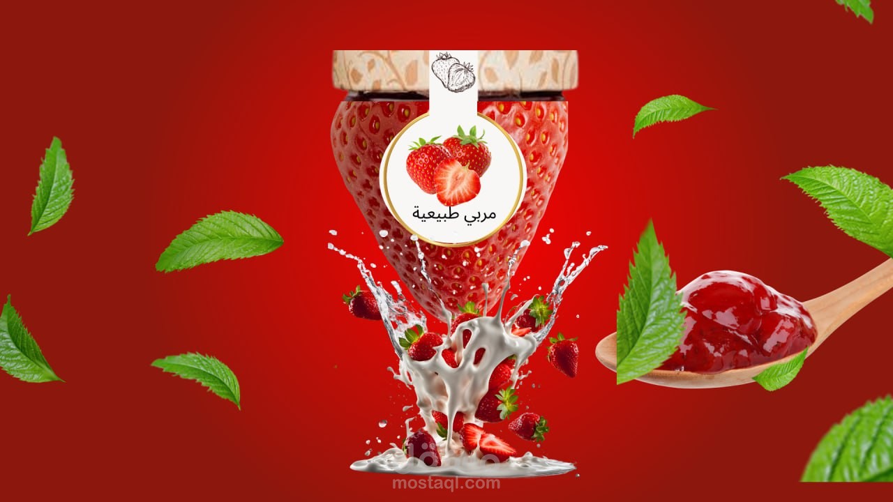 تصميم لشركة تصنيع مربي