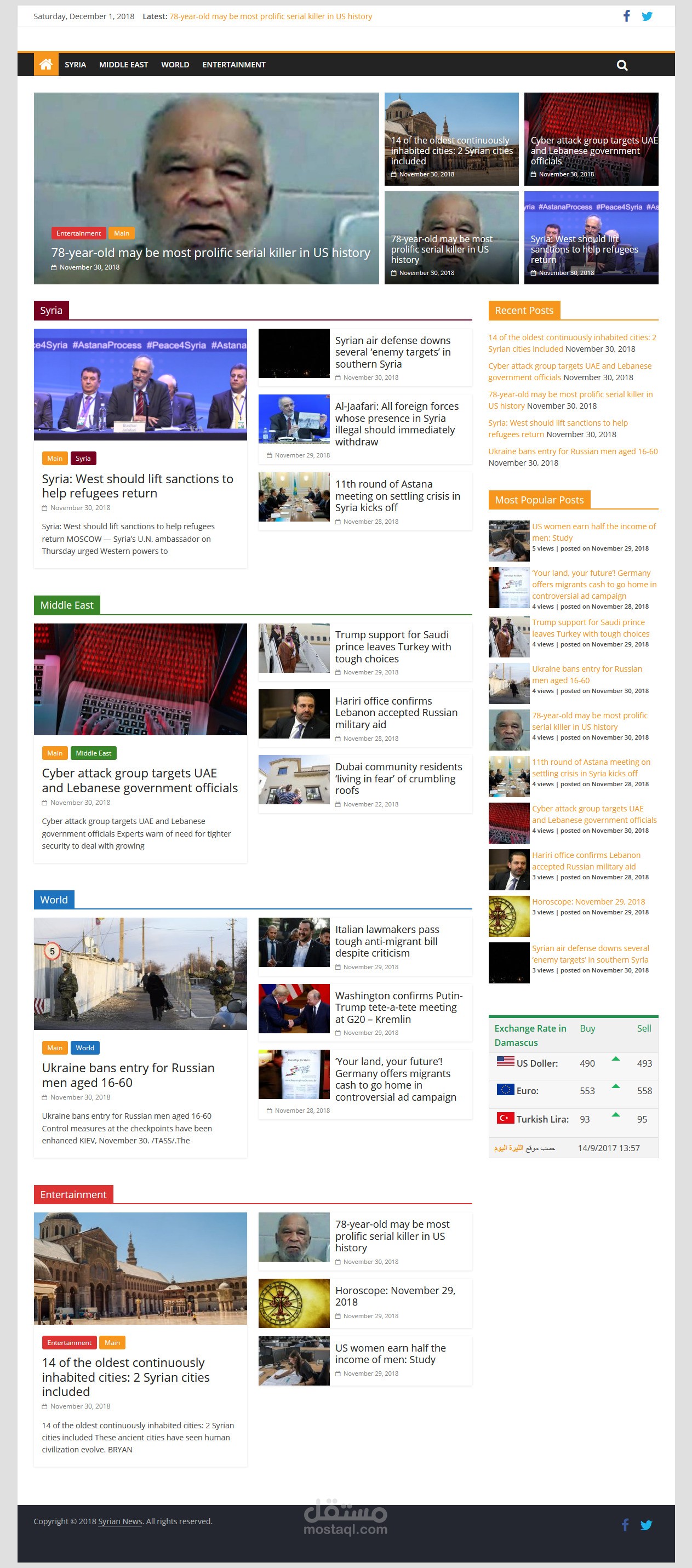 Syrian News