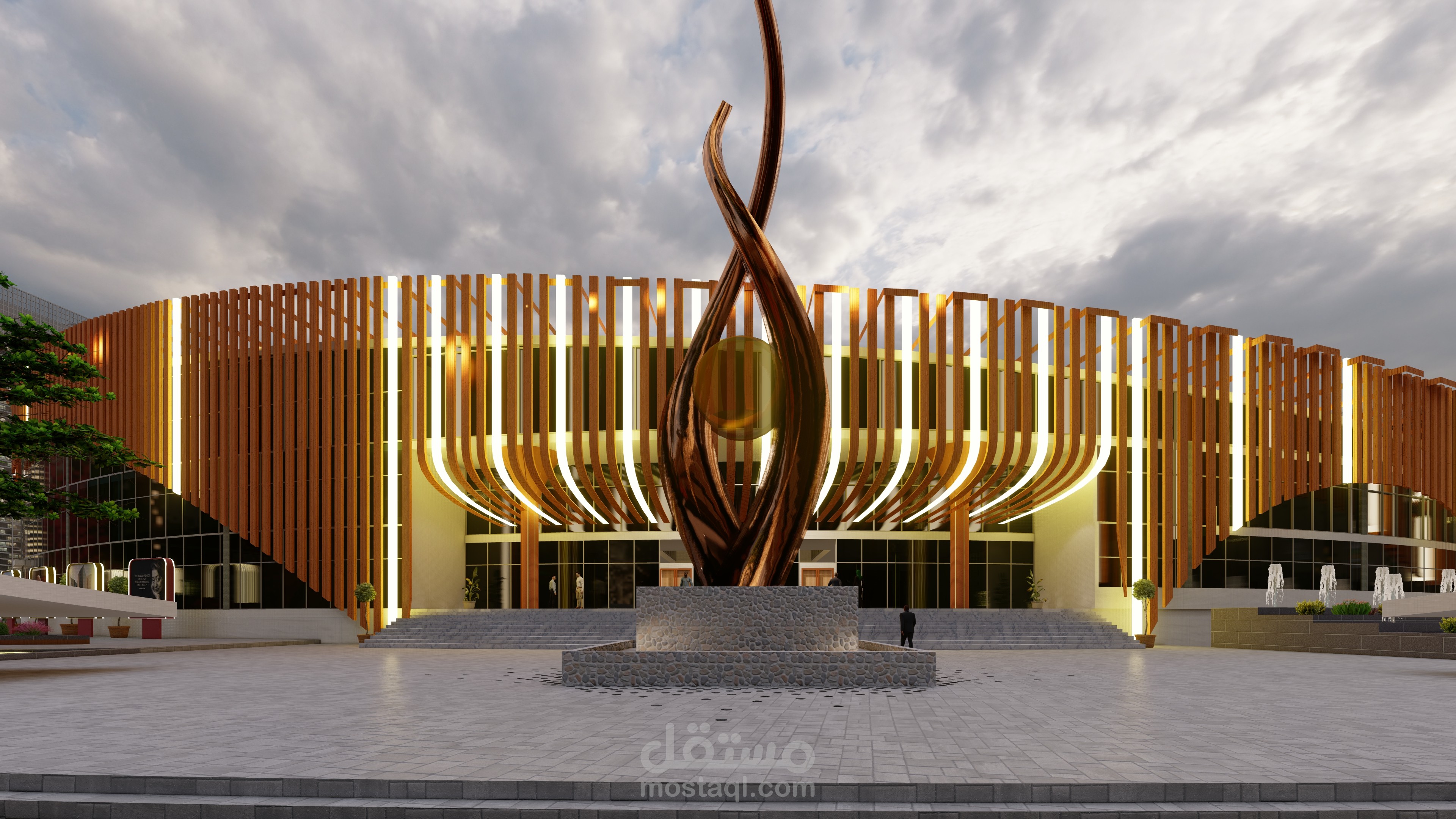 اعادة تصميم كلية العمارة و التخطيط