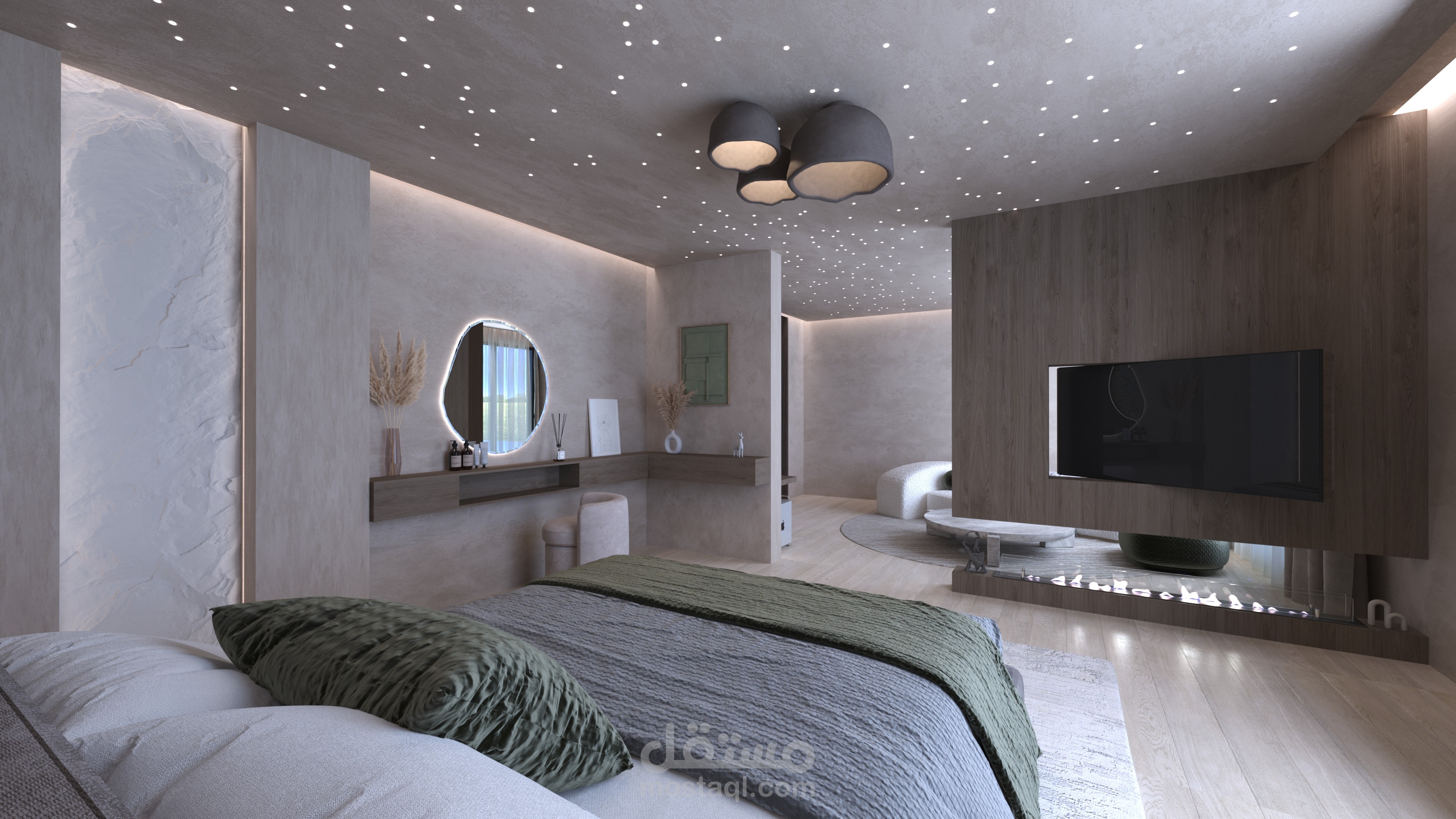 تصميم غرفة نوم ماستر