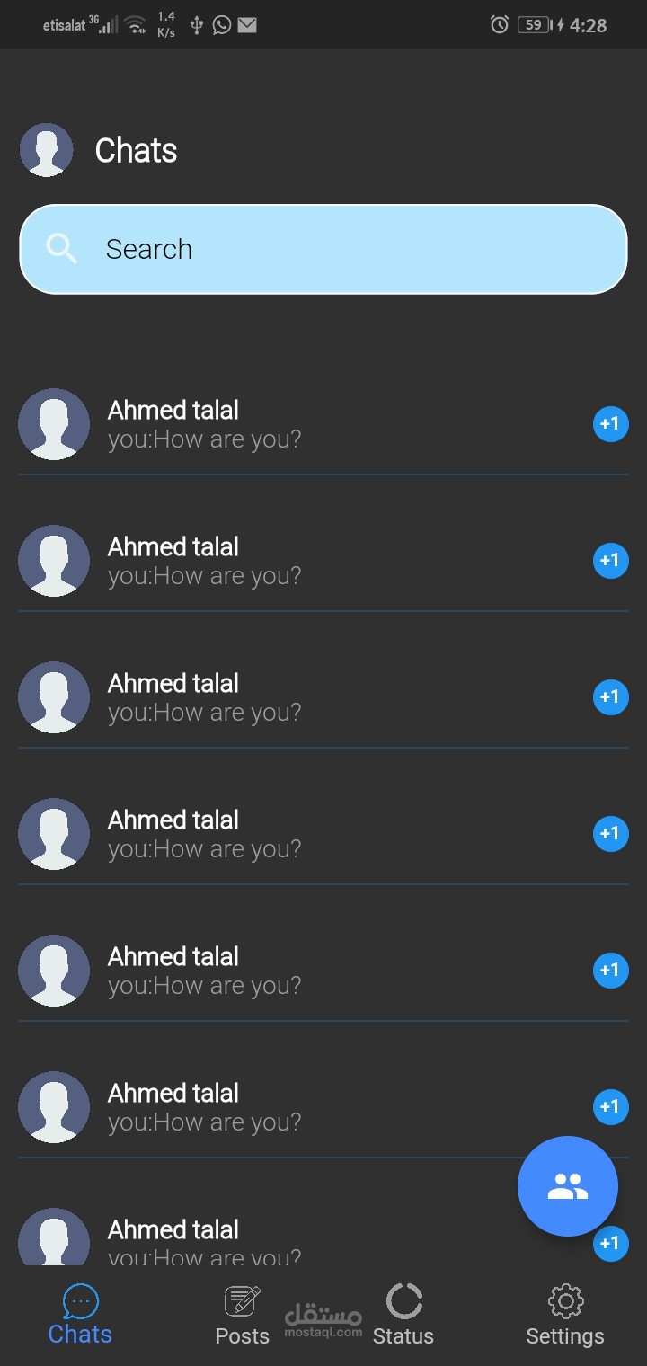 Tchat app