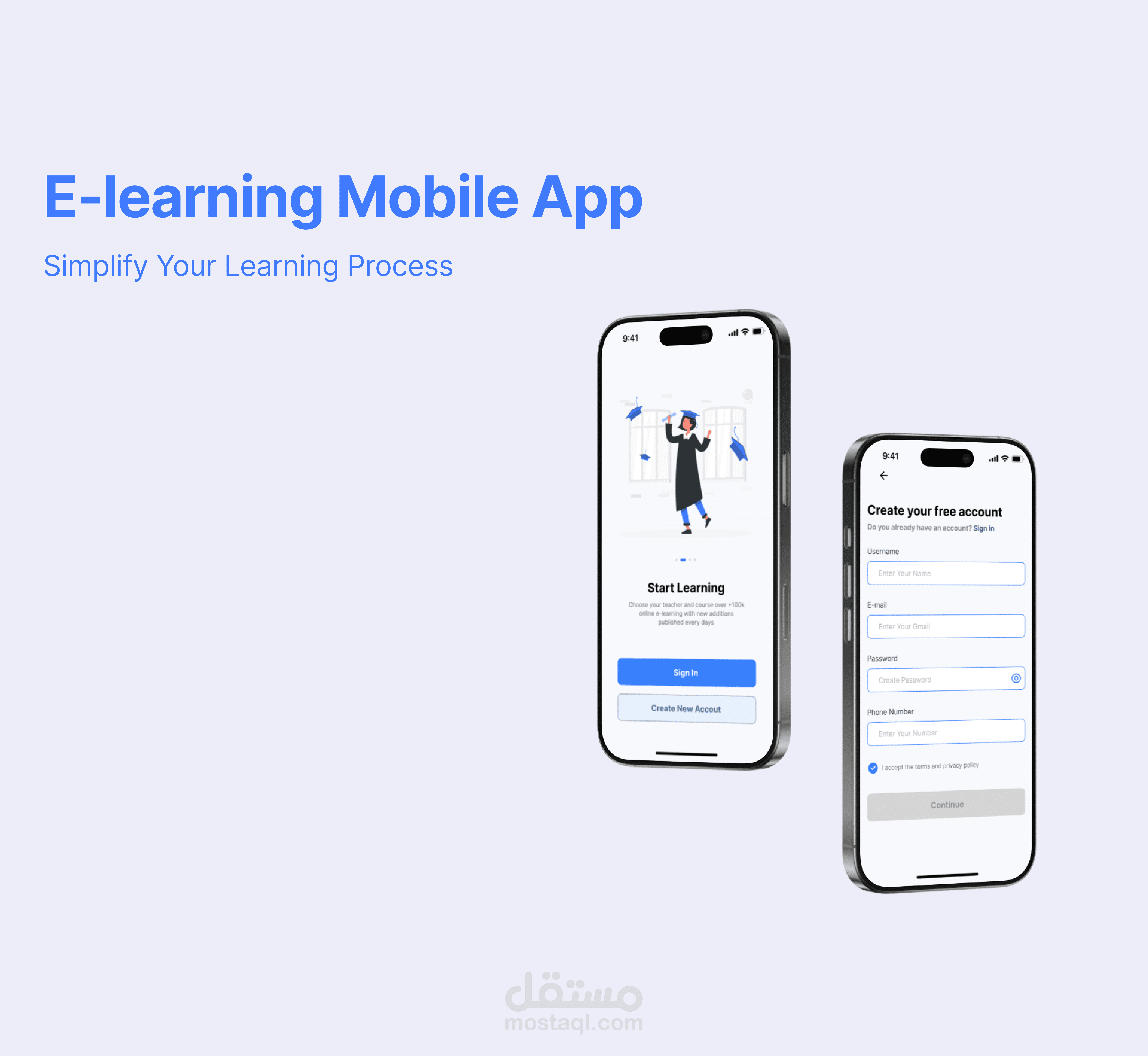 E-learning Mobile App