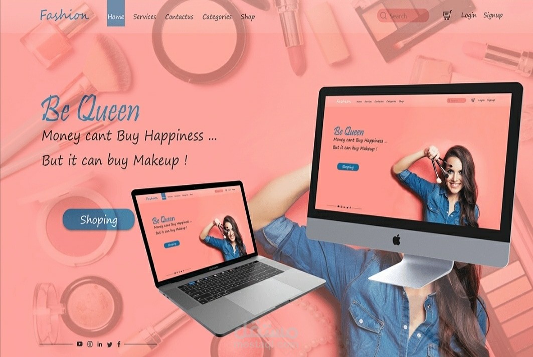 لاندينج بيج fashion