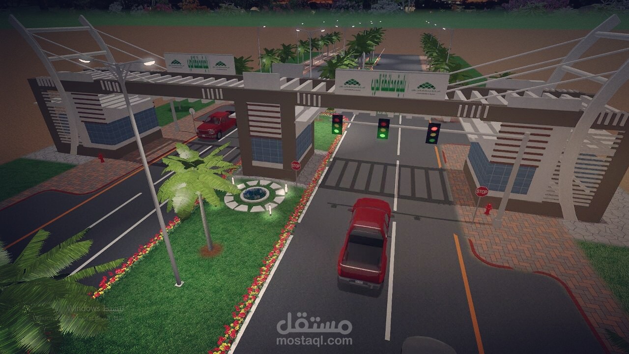 لاندسكيب لحدائق ومنتزهات واستراحات