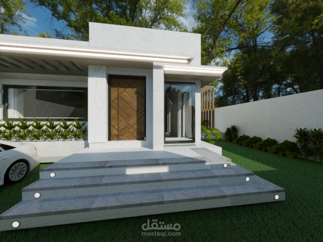 تصميم فيلا سكنية