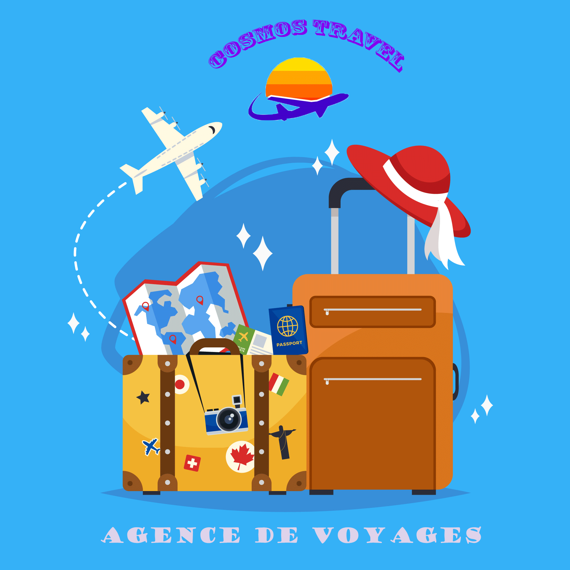 Flyer Agance De voyage