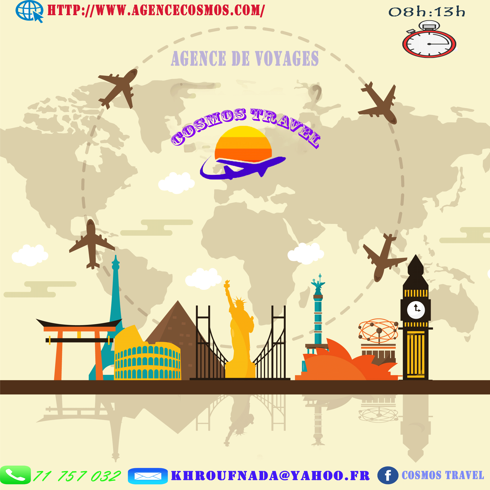 Flyer Agance De voyage