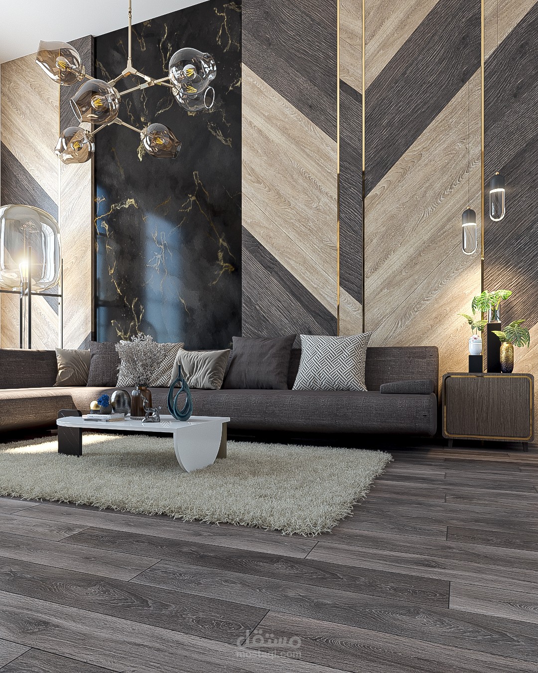 غرفة معيشة contemporary