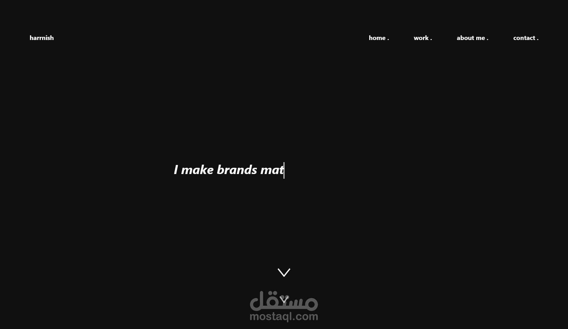 قالب ويب(موقع) ذات خلفيه سوداء