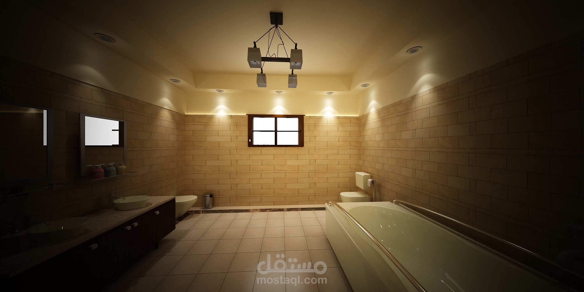 تصميم حمام