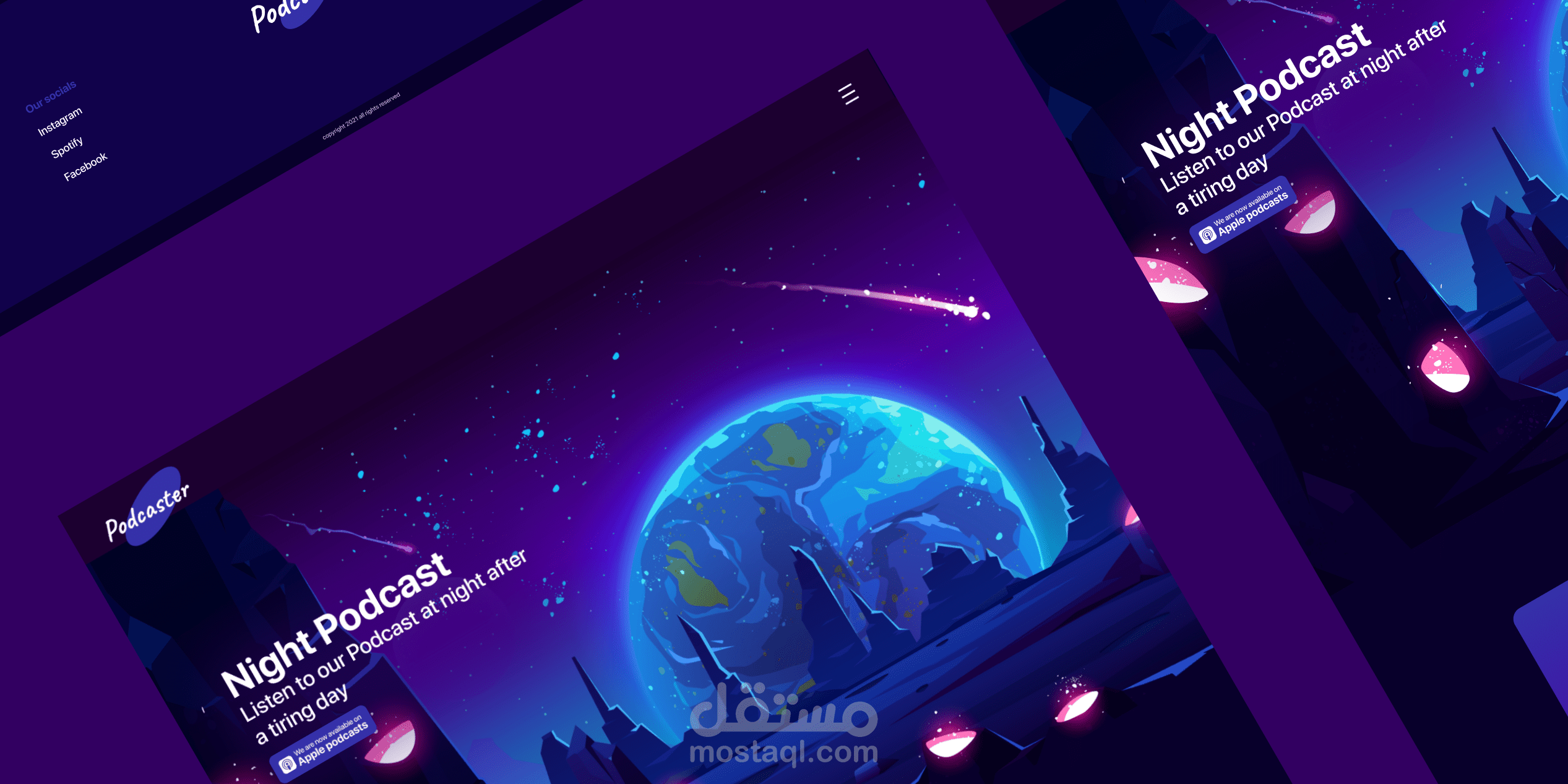 podcaster with Bubble