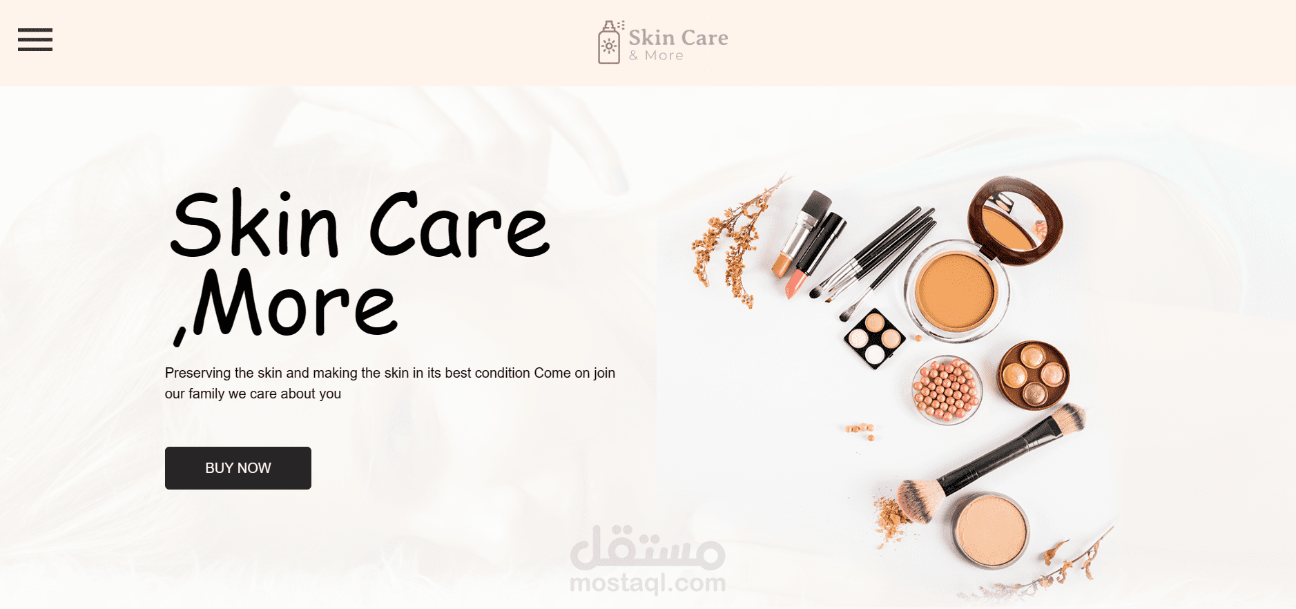 ٍSkin Care  هو موقع الكتروني للتجارة