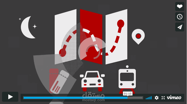 موشن جرافيك تعريفي بخدمات Alhawa company
