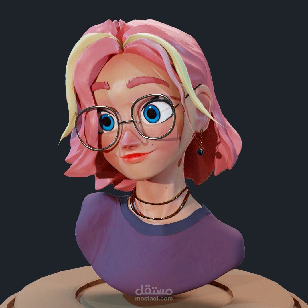 تصميم شخصية 3D