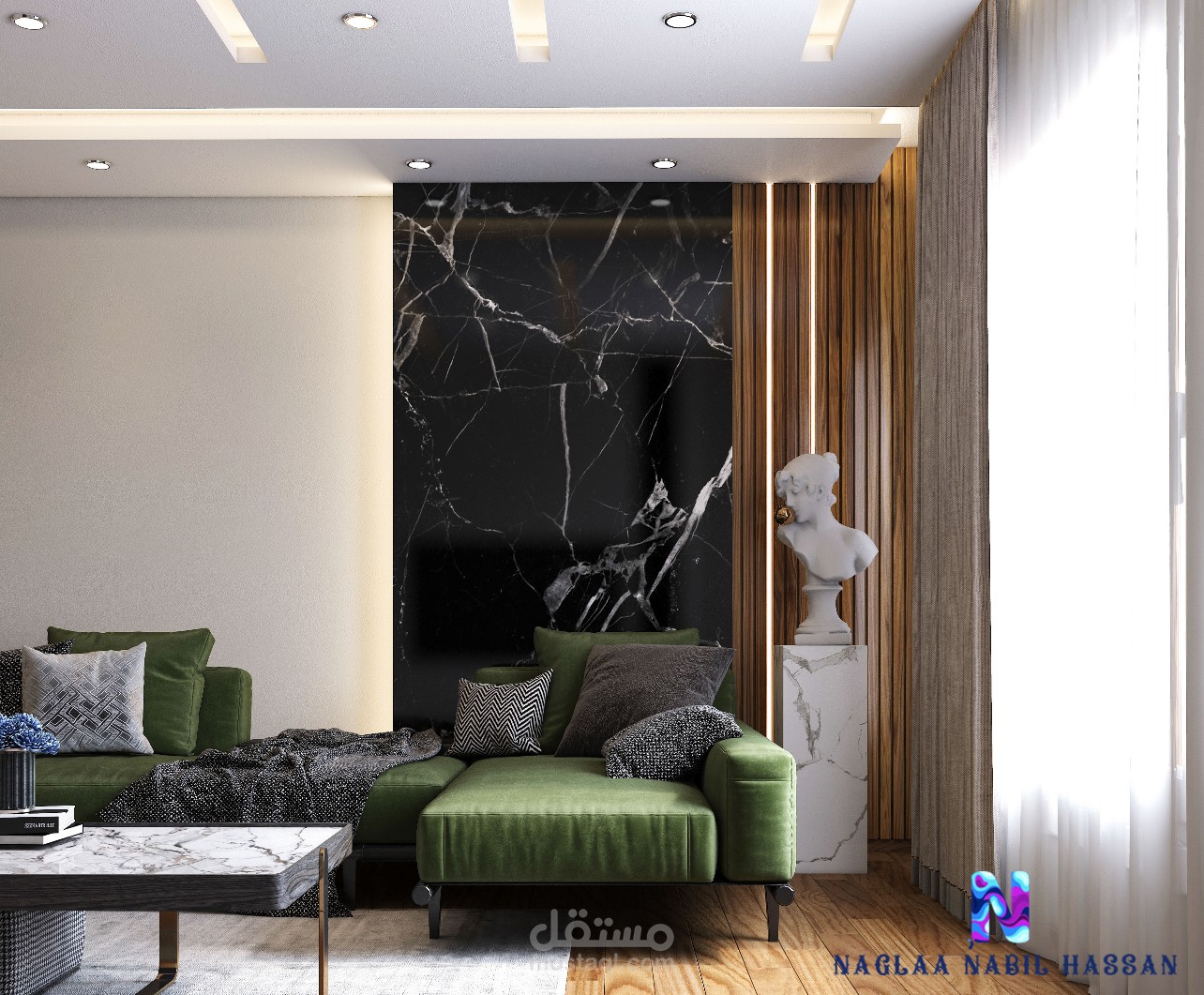 تصميم غرفة معيشة