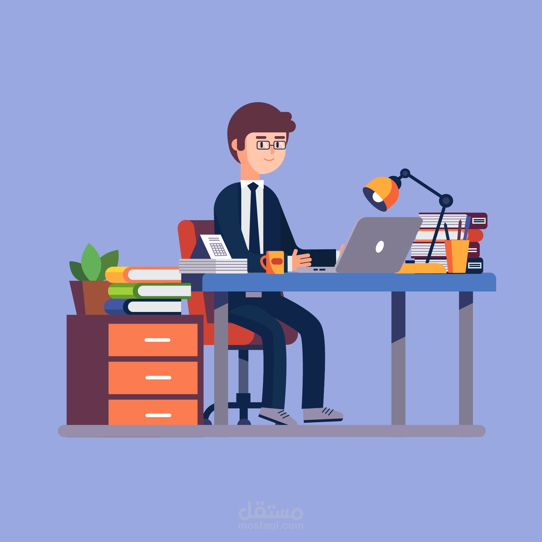 Motion graphics Character